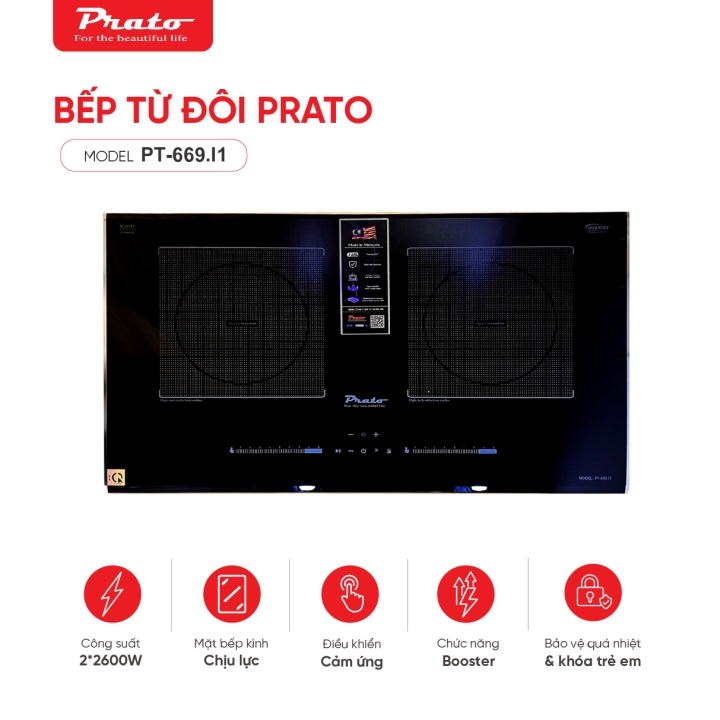 Bếp từ Model: PT-669.I1